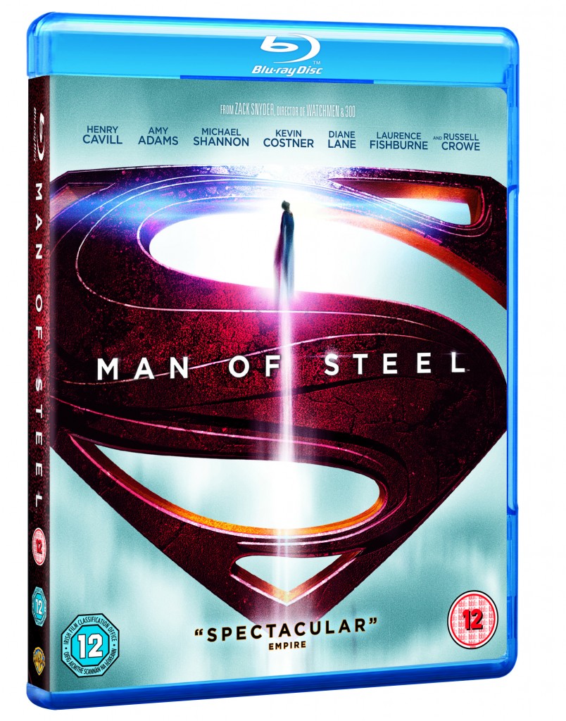 “Man of Steel” on Blu-ray 3D™, Blu-ray 3D™ Steelbook and Blu-ray™