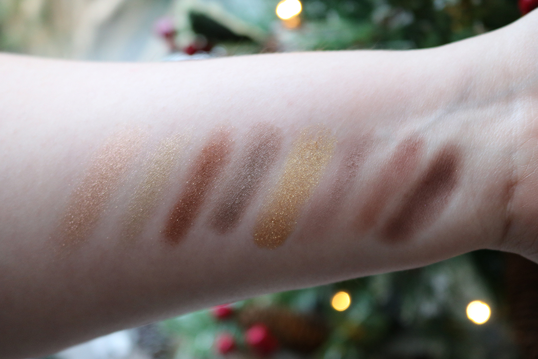 Armani Holiday Palette 2016 swatches