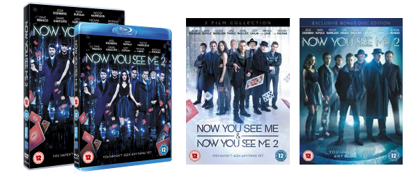 WIN Now You See Me 2 on DVD!