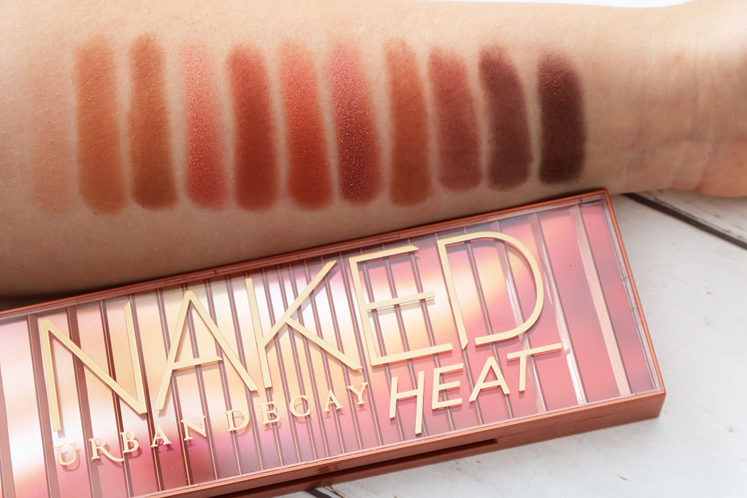 Urban Decay Naked Heat Review And Swatches 