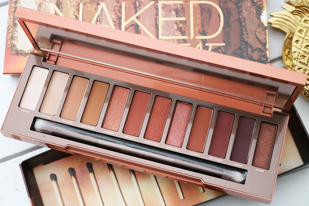 URBAN DECAY | Naked Heat Palette - Review + Swatches 