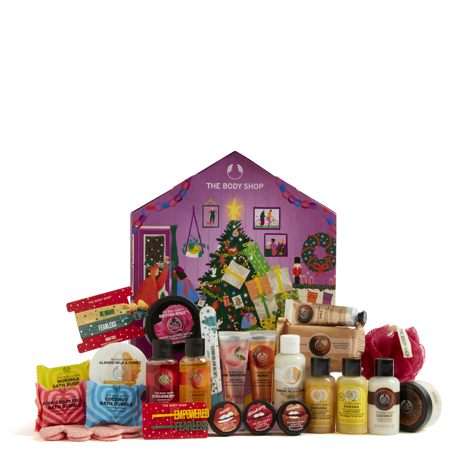 The Body Shop Make It Real Together Advent Calendar £50_closed with