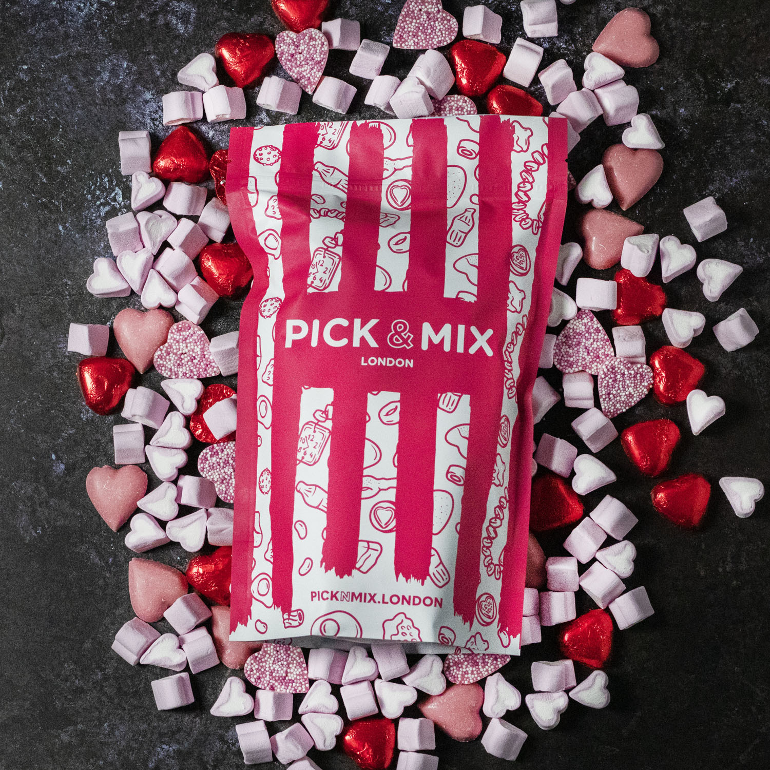 valentines day pick and mix