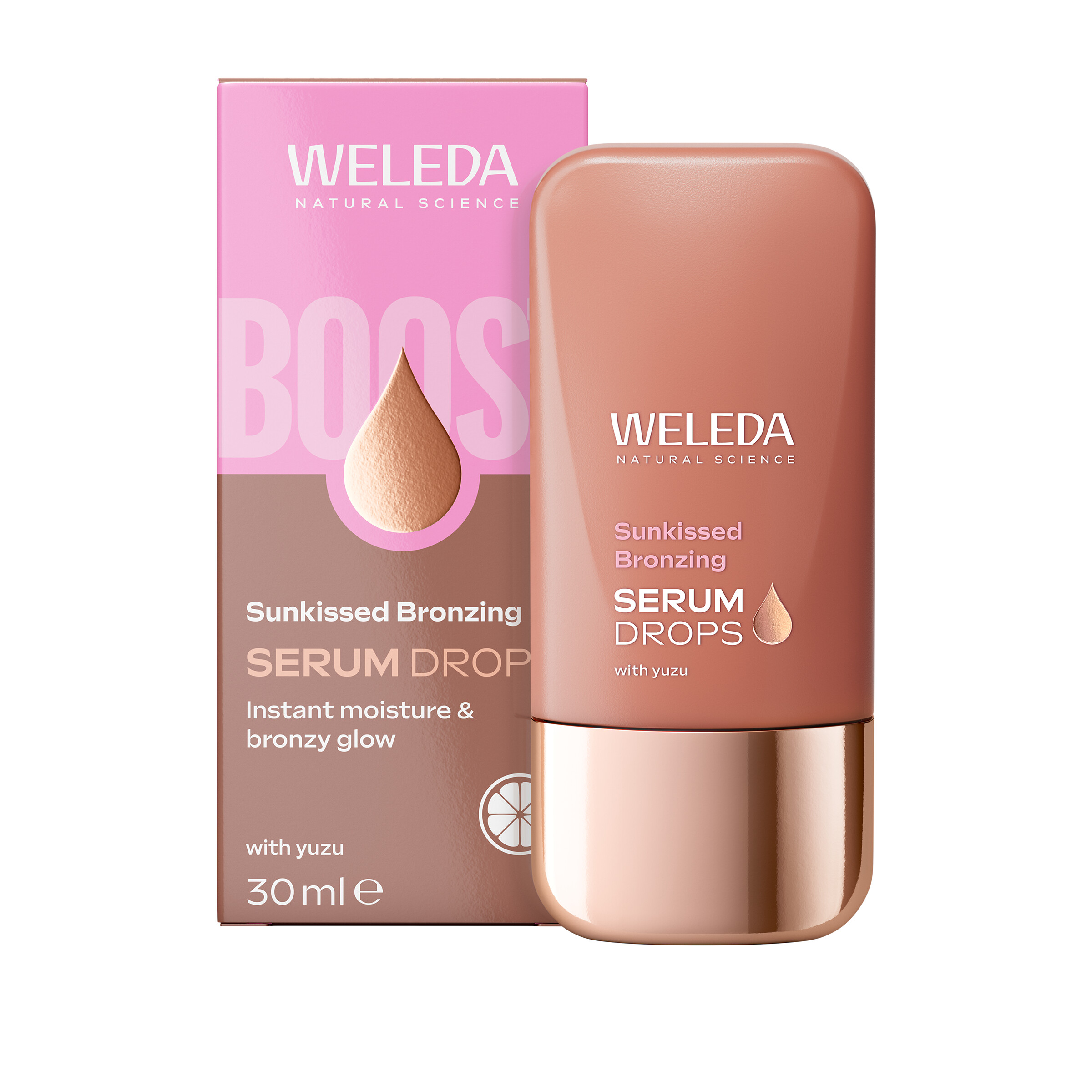 weleda boosting tan drops
