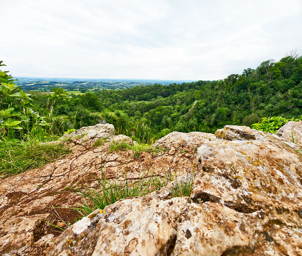 ebbor gorge in summer
