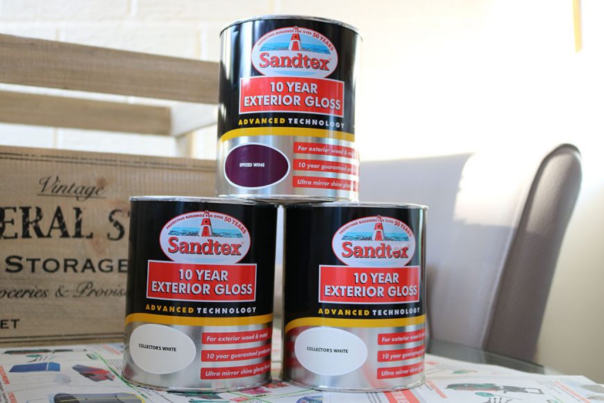 Festive Upcycling With Sandtex