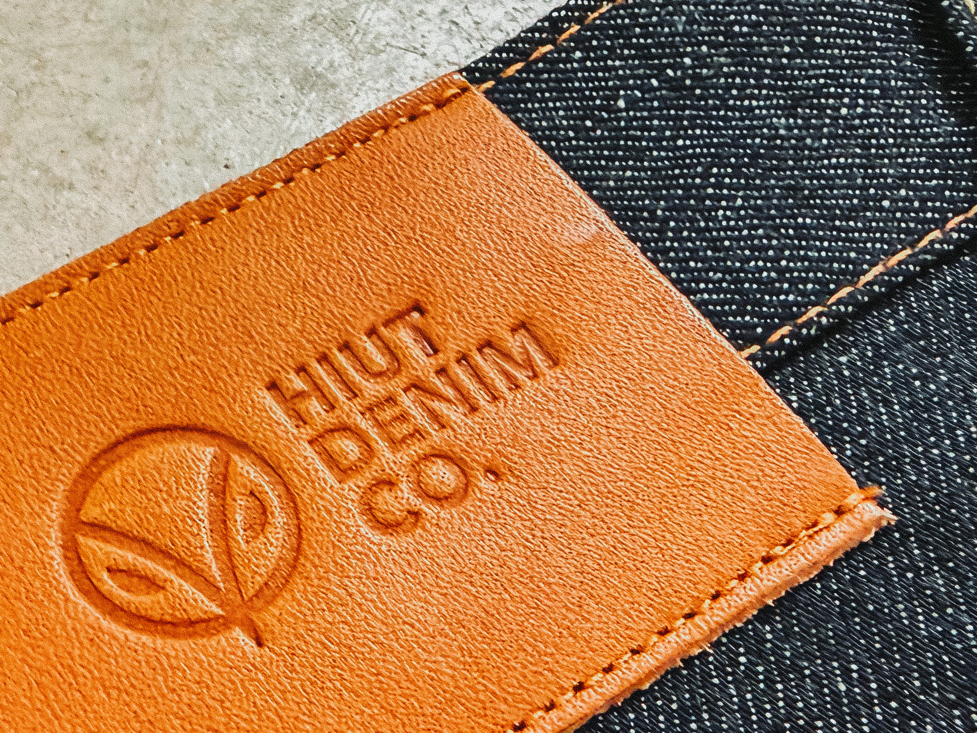 denim jeans label